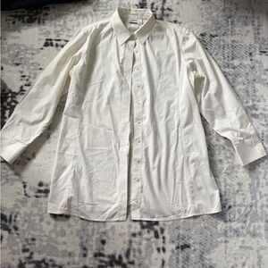 Chico's Elegant White Dress Shirt